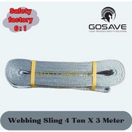 Best Selling Webbing Sling Belt GOSAVE 4 TOn * 3 MTR Gosave Webbing Sling Belt/ 4 TON X 3 Meters SAL