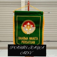 Embroidered Table Vandel Flags and Pataka Flags or Small Vandel Flags