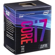 Intel Core I7-8700 Processor/Socket 1151/Used like New/ 3 months Warranty