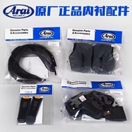 ARAI RX-7 CROSS 3 GX NEO Helmet Accessories Duct Liner Top Cotton Cheeks