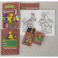 Personalized Sesame Street Party Needs and Give Aways