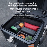 Motorcycle Luggage Trunk Isolation Plate Partition Board Set For ZONTES 368G Baggage Motorbike Trave