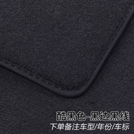 พื้นรถยนต์ผ้ากำมะหยี่แท้ Turbo สำหรับ BMW X3 X4 X3M X4M แผ่นรองเท้ารถยนต์แบบเฉพาะตัว ผ้าไนลอน พื้นรถ