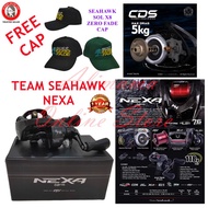 2024 TEAM SEAHAWK NEXA 60HS WITH SPIN FSV VERTICAL SPOOL 60HSL BC BAITCASTING FISHING REEL