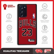 Custom Casing Case Samsung Note 20 10 9 8 7 5 Ultra Plus FE Bulls NBA AE2920 Hardcase S5