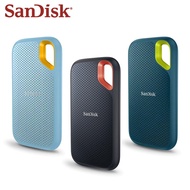 SanDisk Extreme E61 SSD แบบพกพา USB Gen2ไดรฟ์ได้สูงสุด1050เมกะไบต์/วินาที500GB 1TB 2TB 4TB หน่วยความ