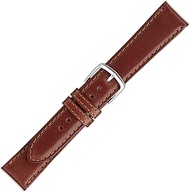 22147 Watch Band, Cow (Calf), Made in Japan, Chestnut Tea, 0.7 inches (17 mm), H23/S, Chestnut Tea, 