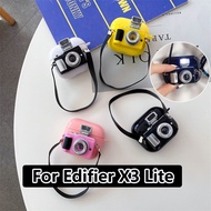 Lighting Case for Edifier X3 Lite Wireless Bluetooth Earphone Cover Hard Cover Protect Case