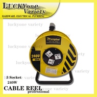 30M-50M CABLE REEL (3 SOCKET) 240W