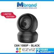 EZVIZ C6N Black Full HD 1080P 2MP Night Vision 360° Pan/Tilt Two Way Talk Wireless WiFi Indoor Secur