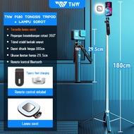 TNW P180 Tongsis Tripod 180cm Bluetooth Selfie Stick Remote Tripod HP Baut 1/4 Tongsis untuk Gopro K