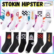 Style Socks Hipster Stokin Lelaki Stoking Panjang Stokin Viral Socks Men Stocking Cute Thick Socks H
