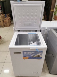 Freezer box MODENA 100 liter kulkas chest freezer lemari es beku