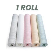 Wave Embossed Wallpaper White BasePOLOS 3 to 4 m x 45 cm