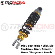 TRC Racing Rear Shock 285mm For Mio Beat Fino Click Dio Skydrive Gear Scoopy Genio Burgman Avenis