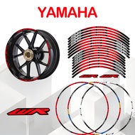 For  YAMAHA WR  Front 21 "Back 18"“ Decals Sticker Motorcycle Wheel Hub Sticker Reflective Rim Scooter Hub Strips Decals Accessories