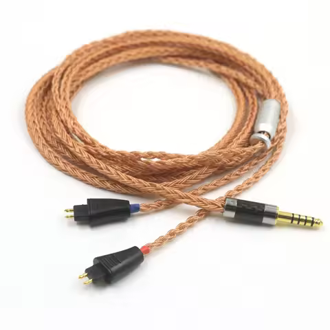 16Cores Copper XLR/2.5/4.4mm Balance Headphone Cable For FOSTEX TH900 MKII MK2 TH909 TR-X00 TH600 TH