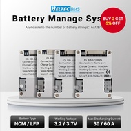 Heltec lifepo4 BMS 24V 6S BMS 7S8S 10S Li-ion balanced 18650 30A 50A 60A 80A lithium battery protect