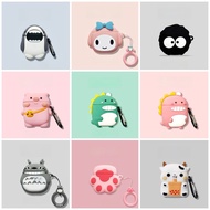 Suitable for 1MORE Q10 Bluetooth Charging Compartment Protective Case q10 Silicone Cartoon Earphone 