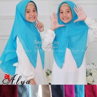 Hijab 3 Layer Children 03rd Middle School High School ori brand alya