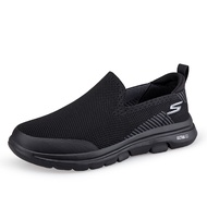 SKECHERS_Gowalk 6 - Achiever รองเท้าลำลองผู้หญิง รองเท้าที่ใส่สบาย ULTRA GO- 066805-BBK