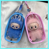 10cm Labubu 4.0 High Transparent Travel Bag（no doll）