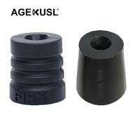 AGEKUSL Spring Rubber Suspension Bike Rear Shock Absorber For Brompton Pike 3Sixty Camp Trifold Folding Bicycle