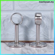 💍 Pemegang Tiang Almari 2Set Kalis Karat untuk Pejabat Warna Perak 4.7x1.8x3.3in