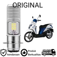 MATA AM 1pcs H6 LED Headlight 12 Eyes Bright White Motorcycle SUZUKI lets