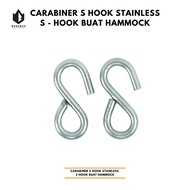 GANTUNGAN S HOOK - Hammock Hanger - Hammock Hook - hammock carabiner