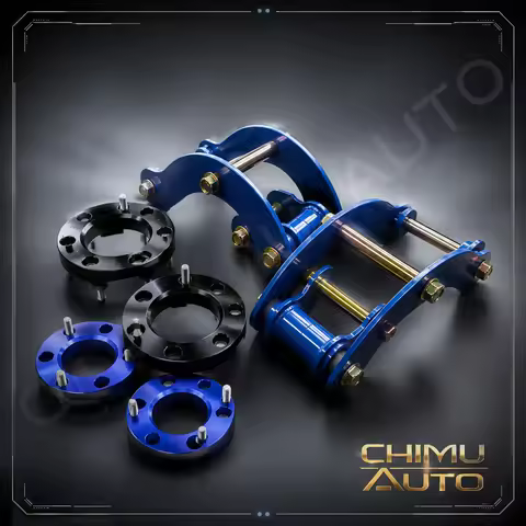 【CHIMU AUTO】2" Rear Suspension Lift Kit Extended Shackles for Nissan Navara NP300 D23 D40 Frontier L