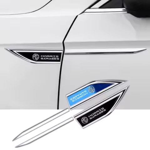 Car Door Blade Fender Logo Sticker Emblems Decals for GS TF ZR ZS ES HS EZS MG6 MG3 MG4 MG5 MG7 Morr