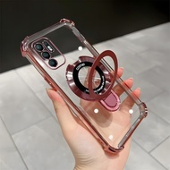 Case for OPPO Reno 6 4G 6 5G 6Z 5G phone casing Ring buckle magnetic mobile power charging stand ant