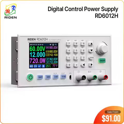 RD Riden RD6012H RD6012H-W 60V 12A DC to DC Buck Boost Module Device