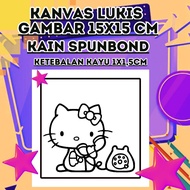 15x15 cm painting canvas, affordable price