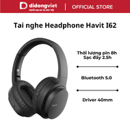Tai nghe Headphone Bluetooth Havit I62 Chính hãng - Driver 40mm Blutooth 5.0 Công nghệ Hi-Fi Stereo 
