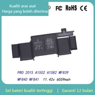 11.42V Original Laptop Battery A1582 for Apple MacBook Pro 13 " Retina A1502 2015 year With Tools