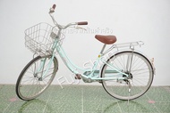 จักรยานแม่บ้านญี่ปุ่น - ล้อ 22 นิ้ว - ไม่มีเกียร์ - Bridgestone - สีฟ้า [จักรยานมือสอง]