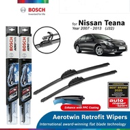Bosch Aerotwin Retrofit U Hook Wiper Set for Nissan Teana J32 (24"/18")