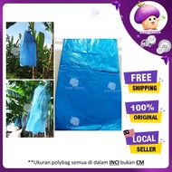 Banana Bag 32inch x 47inch with UV / Sarung Pisang Plastic Plastik Cover Ripening Wrapping 塑料香蕉袋/手套 Blue Biru Nangka