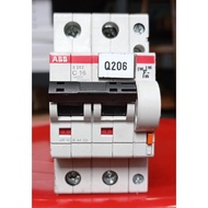 S202-C16 ABB CBS S200 Miniature Circuit Breaker 2p C 16a READY STOK