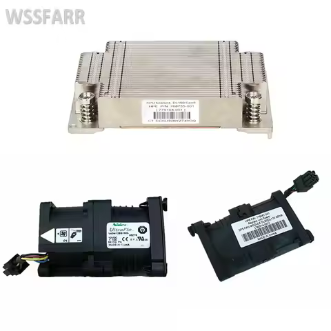 Radiator Cooling Fan Kit For HP DL160 G9 Gen9 Server 779104-001 768755-001 Heatsink 779103-001 77856