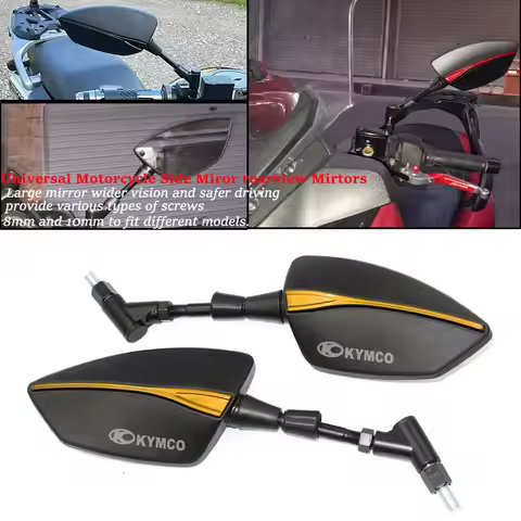 Motorcycle Motorbike CNC Mirror Rearview Rear Side Mirrors For KYMCO Xciting 250 Xciting 300 Xciting