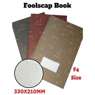 [1 pcs] F4 400pages Captain Hard Cover Foolscap Book 3 Column with Numbering 210x330mm(Random Brand)