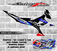 STRIPING VARIASI MOTOR SATRIA FU FACELIFT