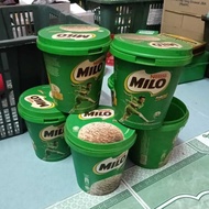 Milo ice cream container pro malt/bekas kosong ais krim milo