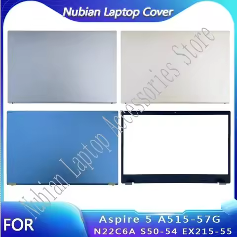 New FOR Aspire 5 A515-57G N22C6A EX215-55 S50-54 Laptop Top Cover Front Frame Palm Bottom Cover