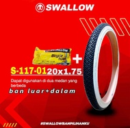 ban luar sepeda 20x1.75 SWALLOW ban sepeda 20in / ban sepeda BMX
