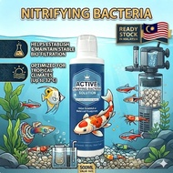 【Ready Stock】ROYZEN Nitrifying Bacteria Aquarium 500ml Bio Filter Starter Ammonia & Nitrite Remover