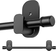 Curtain Rods No Drilling 32 to 86 Inch, HOTOZON 5/8 Inches No Drill Curtain Rods for Windows 55 to 8